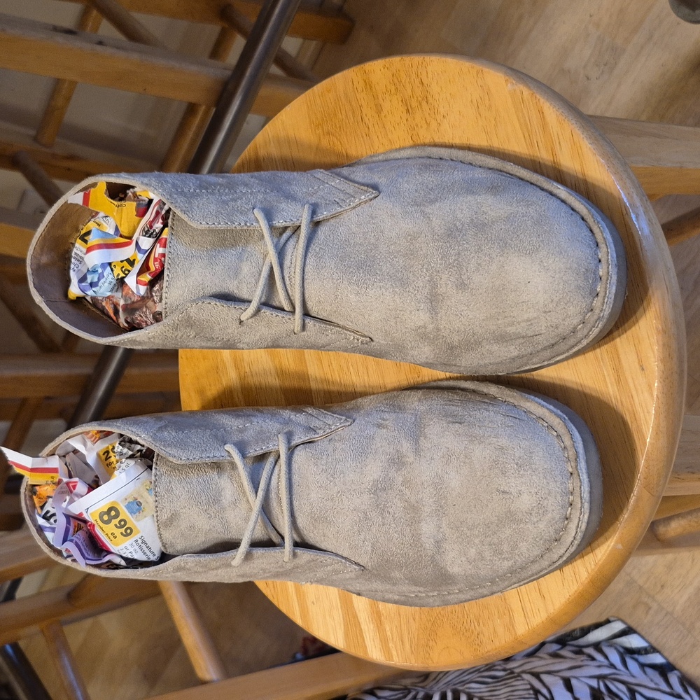 H&M Beige Desert Boots